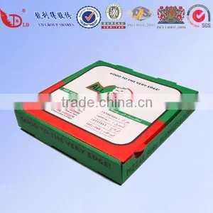 Pizza Box,carton Cake Box 2016 Recycled Paper Food Packing Box Customized Logo Pizza Box thumbnail-3