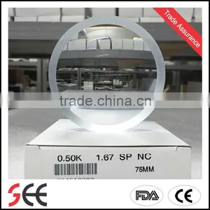 1.67 ASP S/F Polycarbonate Lens Manufacturer Ophthalmic Lenses Semi-finsished thumbnail-1