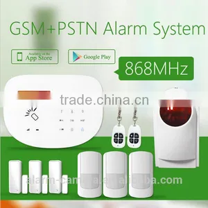 New Security Solution With Mobile Phone APP ! Burglarproof RFID Home Alarm & GSM SMS Security System thumbnail-2