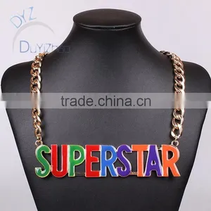 Wholesale Gold Chain Necklace SUPERSTAR Design thumbnail-1