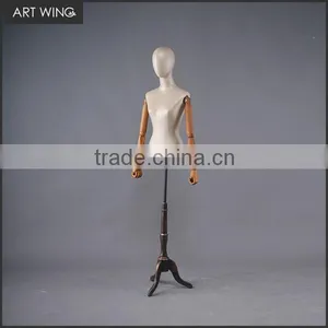 Display Ladies Cheap Dressmaker Linen Dress Forms With Legs Mannequin thumbnail-2