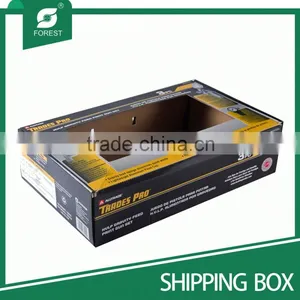 Open Window Folding Cardboard Shipping Box thumbnail-1