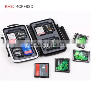 LYNCA KH8-1 Water-Resistant Anti-shock Memory Card Case Holder for 4CF+8SD Cards thumbnail-1