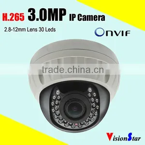 Weatherproof Vandalproof Dome Type 1080p Full hd ip Camera Cctv System Supplier's Choice thumbnail-1