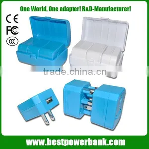 HC-006 Mobile Phone Battery Power Adapter, Dual Usb Unversal Charger thumbnail-5