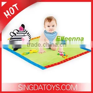 Hot Baby Star Product Lovely Zebra Play Blanket For Infant thumbnail-1