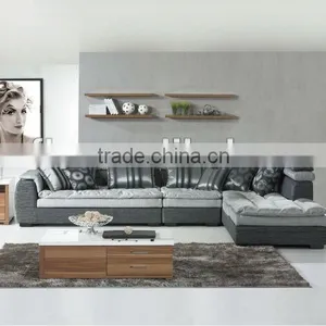 Modern Fabric Sofa Set thumbnail-1