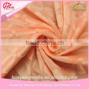 100% Ployester Super Soft Embossing Velboa Plush Fabric /minky Fabric for Making Soft Toy thumbnail-2