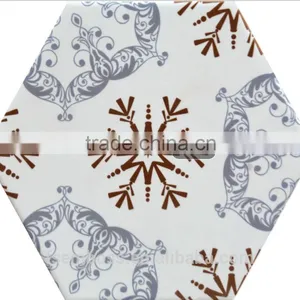 Customized Flooring Tile Wall Tile 100*200*175mm Non-slip Hexagon Tile Porcelain Bathroom Tile Kitchen Tile thumbnail-1