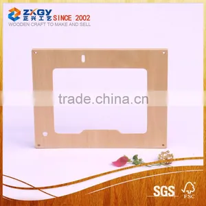 Empty Natural Wood Hard Back Case for Tablet thumbnail-3