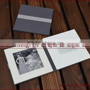 Fabric Cloth Linen Photo USB Business Card Box Album Folio thumbnail-1