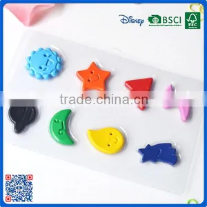 2016 New Customed Fancy 3D Crayon 8 Pack for School Stationery thumbnail-2