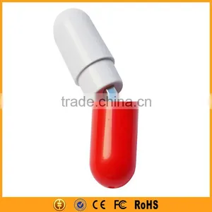 Plastic Pill Shape USB Flash Drive 8gb Capsule USB thumbnail-1