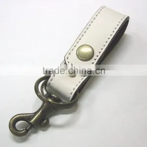 Customized Cattlehide Leather Keychain,custom Genuine Leather Top Grain Key Chain, Promotion Genuine Leather Keychain Quality Choice thumbnail-3