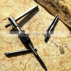 5PCS Mini Tool Set Small Tap Set With T Type Tap Wrench M3 M4 M5 M6 thumbnail-3
