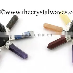 Black Obsidian Rough Point Chakra Pencil Energy Generator thumbnail-1