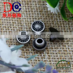 7mm Zinc Alloy Custom Logo Rivet Stud Button for Denim thumbnail-1