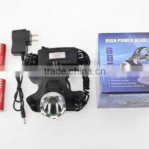 A-OK Hot Sell 10W 3000lumens CR EE XM-L2 T6 Waterproof Led Head Lamp, High Power Rechargeable Headlight thumbnail-6