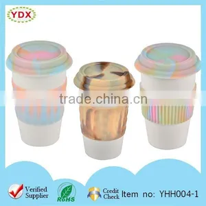 Insulation Silicone Hot Cup Holder/Glass Cup Holder/Silicone Cup Cap thumbnail-3