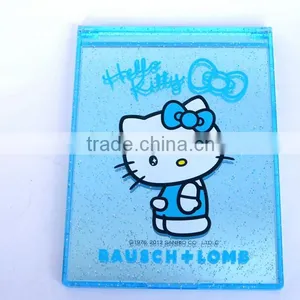ABS Mirror,square Mirror, Blue Hello Kitty Mirror, Standing Mirror, Portable Fold Cosmetic Mirror thumbnail-4