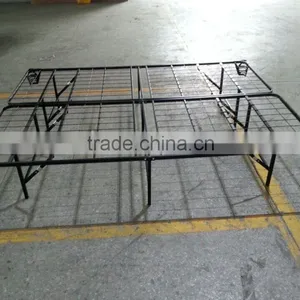 Queen Size Storage Steel Mattress Bed Frame thumbnail-6