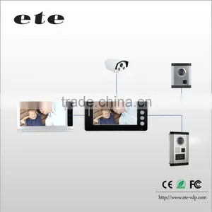 Hot Sales 9 Inch ETE Door Mounted Video Door Phone Video Peeping Hole Camera thumbnail-1