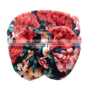 Kids Baby Girls Toddler Cotton Bowknot Headband Hair Band Headwear Accessories thumbnail-3