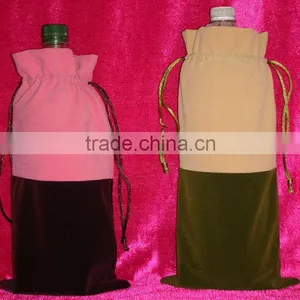 Velvet Wine Bottle Pouches thumbnail-1