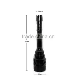1145 10W High Power T6 LED Tactical Flashlight 500lumen Police Flashlight Torch thumbnail-3