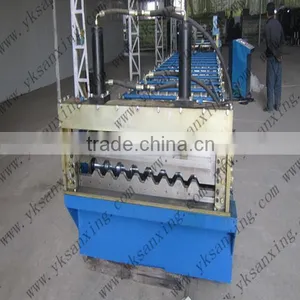 Stainless Steel Color Steel Corrugated Flat Sheet Machine thumbnail-1