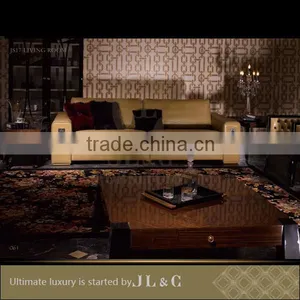 Luxury Living Room JT08-05 Boot Shape Leg Coffee Table High-end Furniture Factory Price From China JL&C Furniture thumbnail-1