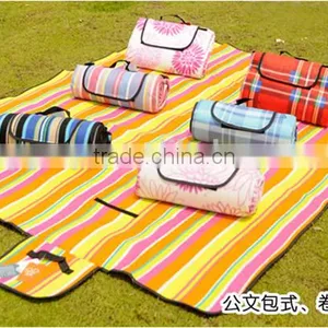 150x200cm Outdoor Foldable Beach Plaid Blanket Moistureproof Waterproof Baby Climb Plaid Blanket thumbnail-3