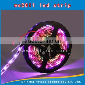 Full Color Digital 24-Bit 5050 RGB LED Strip WS2801 32 Pixels 5V Black/White Ws2811 Ws2812b thumbnail-3