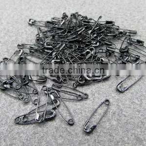 Black Brass Small Safety Pins thumbnail-3
