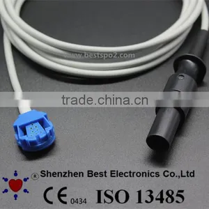 Datex-Ohmeda OxyTip OXY-OL3 Compatible SpO2 Adapter Cable thumbnail-1