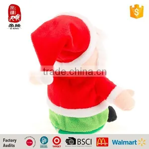 SEDEX 4 Custom Plush Dolls Promo Musical Father Christmas Stuffed Toys thumbnail-3