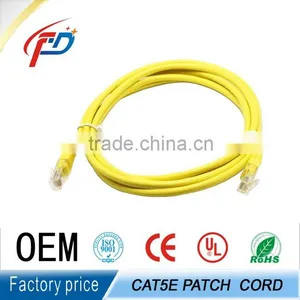 Patch Cable Rj45 F/utp Cat5e Right Angle Down-0.5m thumbnail-1
