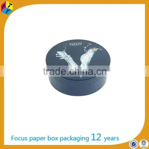 Custom Blue Gift Packaging Cardboard Paper Round Box thumbnail-3