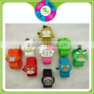 Popular Promotion Gift Silicone Slap Strap Watches thumbnail-6