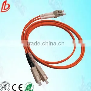 Trade Assurance SC to LC Multimode MM Duplex Optical Fiber Patch Cord,fiber Optic Patch Cable,fiber Jumper With 3M thumbnail-1