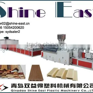 WPC Machine / WPC Decking Production Line / WPC Flooring Making Machine thumbnail-1