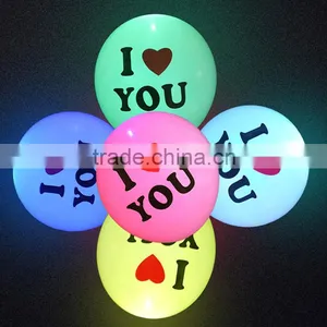 Hot Sale Decoration Led Lights Balloons Helium Glow in the Dark thumbnail-1