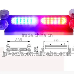 12 LED Emergency Vehicle Dash Warning Strobe Flash Light With Suction Cups LTDG81W-B thumbnail-4