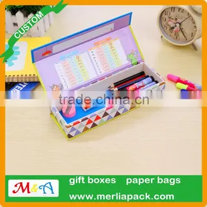 Office Organizer Storage Paper Box Fountain Pens Ballpoint Pencils Box Set 8.3 x 3.3 x 2.2 ''inch thumbnail-3