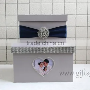 Luxury Wedding Card Boxes With Photo Frame for Best Wedding Gifts thumbnail-2