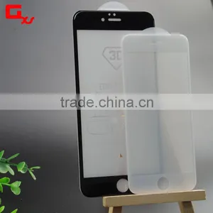 For Iphone 6s Plus Tempered Glass 3D Full Cover Curved Glass 9H Hardness Explosionproof Anti-Shock Screen Protector thumbnail-5