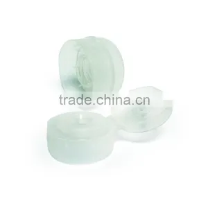 High Quality Beauty D35 Clear Facial Cleanser Cosmetic Tube Plastic Cap thumbnail-1