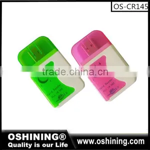 Wholesale High Speed All In1 Usb 2.0 Card Reader With 4slots (OS-CR145) thumbnail-1