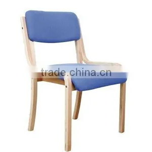 Zhejiang Anji QIYUE Simple Wooden Visitor Chair Without Armrest QY-4009 thumbnail-1
