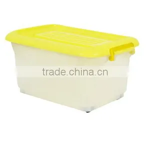 Plastic Storage Box With Wheel thumbnail-1